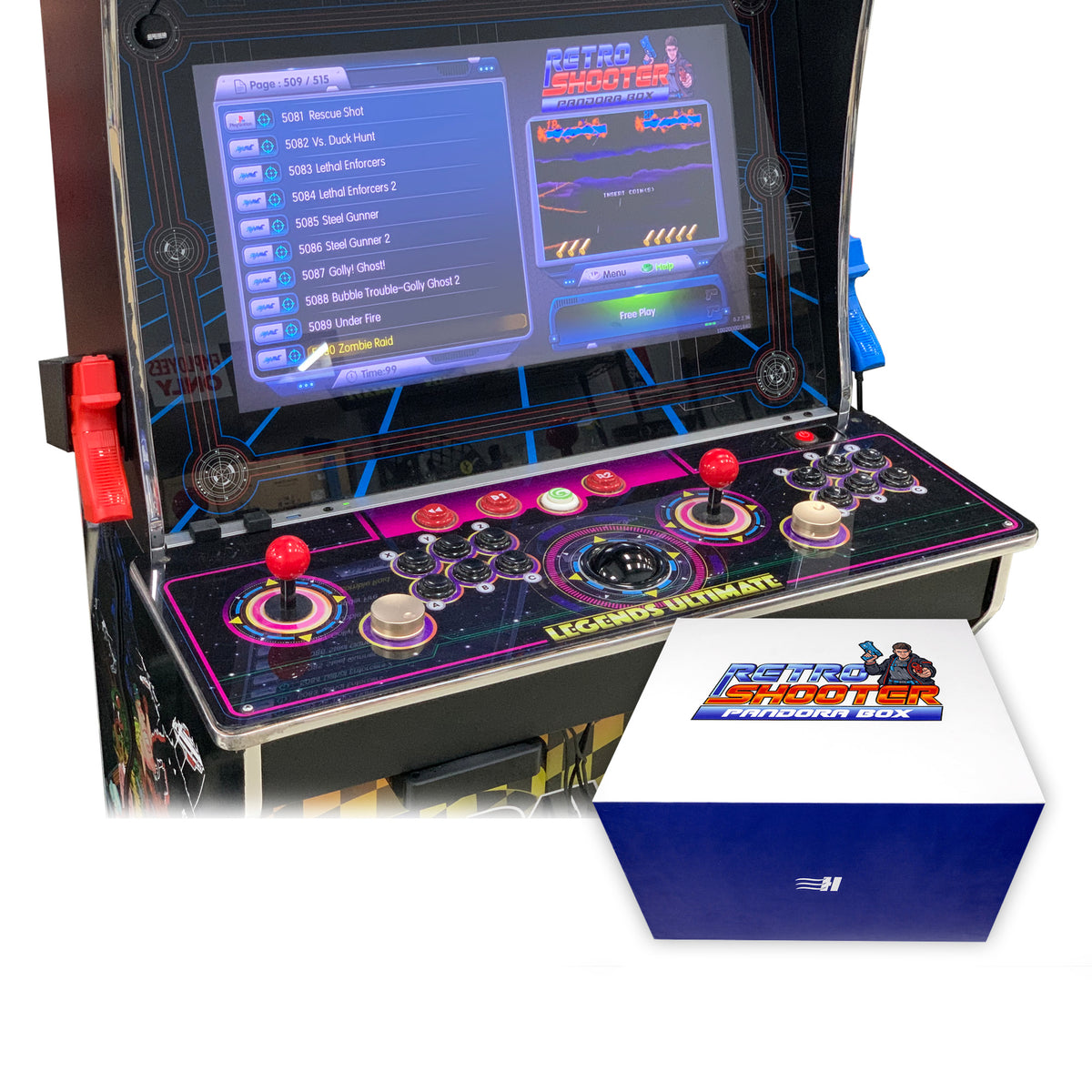 ALU Retro Shooter Integration Kit – Buy Stuff Arcades