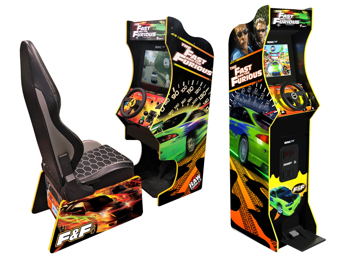 Fast & Furious Sit-Down and Riser Kits – Buy Stuff Arcades